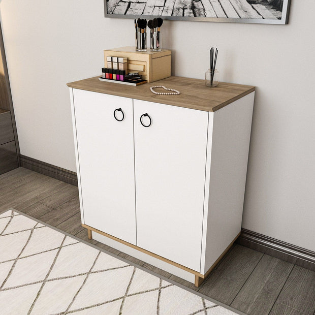 Asir Credenza con 2 ante Nuanse Noce