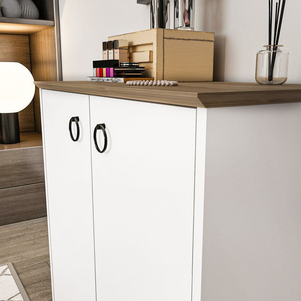 Asir Credenza con 2 ante Nuanse Noce