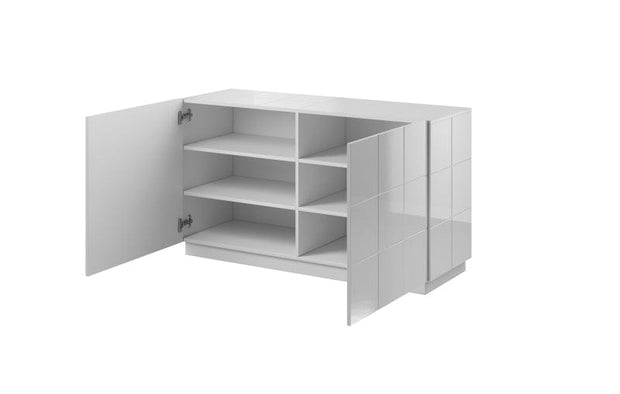 Halmar Credenza con 2 ante Reja Bianco