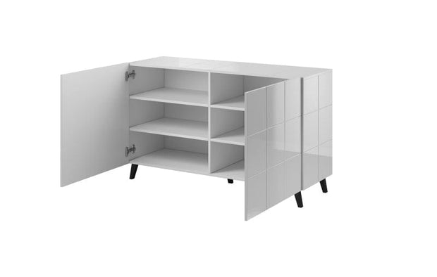 Halmar Credenza con 2 ante Reja Bianco