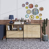 Asir Credenza con 2 cassetti e 2 ante Elegan Quercia