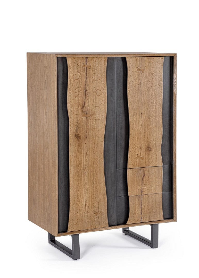 Bizzotto Credenza con 2 cassetti e 2 ante Garwood High Naturale