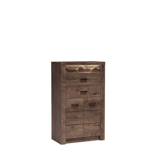 Halmar Credenza con 2 cassetti e 2 ante Indianapolis Naturale