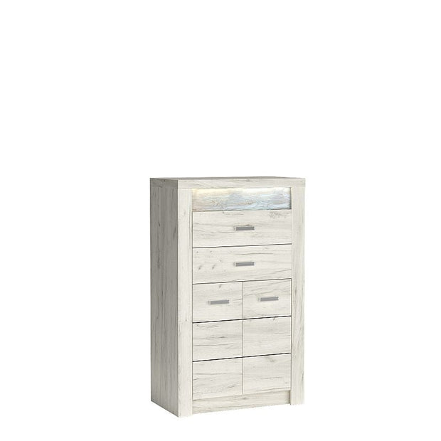 Halmar Credenza con 2 cassetti e 2 ante Indianapolis Quercia