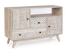 Bizzotto Credenza con 2 cassetti e 2 ante Indira Naturale