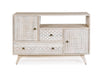 Bizzotto Credenza con 2 cassetti e 2 ante Indira Naturale