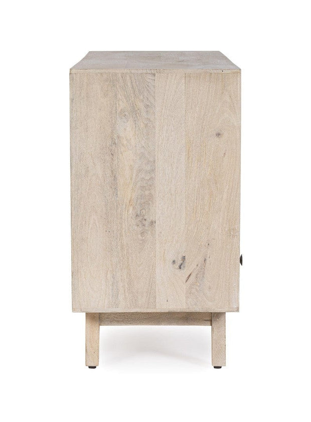 Bizzotto Credenza con 2 cassetti e 2 ante Indira Naturale