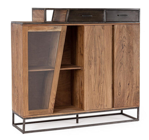 Bizzotto Credenza con 2 cassetti e 2 ante Janak High Naturale