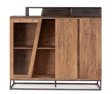 Bizzotto Credenza con 2 cassetti e 2 ante Janak High Naturale