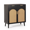 Bizzotto Credenza con 2 cassetti e 2 ante Josine Nero