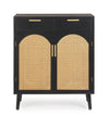 Bizzotto Credenza con 2 cassetti e 2 ante Josine Nero