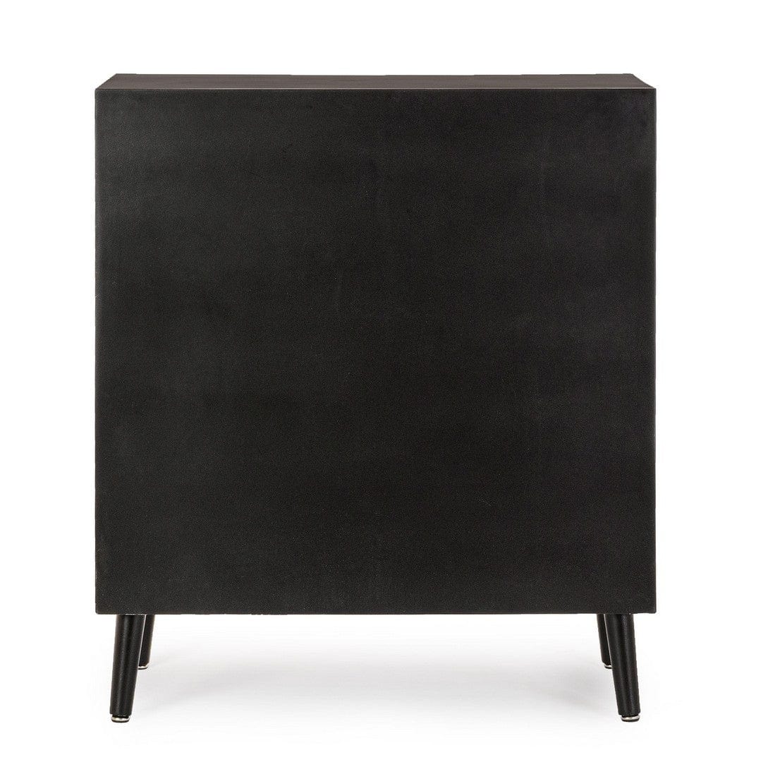 Bizzotto Credenza con 2 cassetti e 2 ante Josine Nero