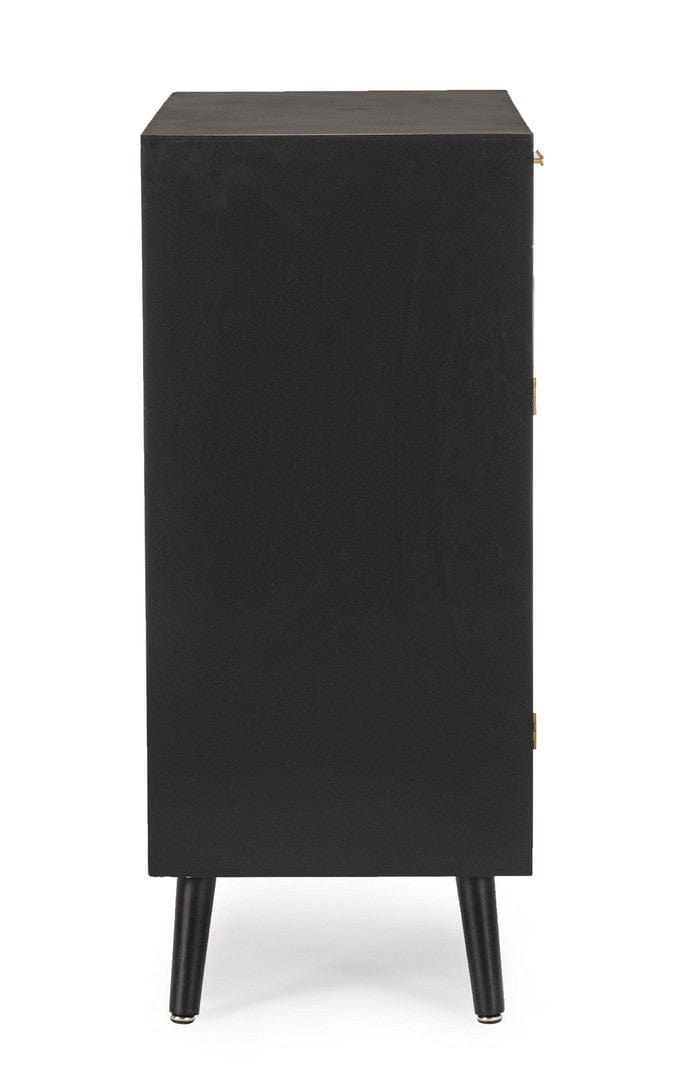 Bizzotto Credenza con 2 cassetti e 2 ante Josine Nero