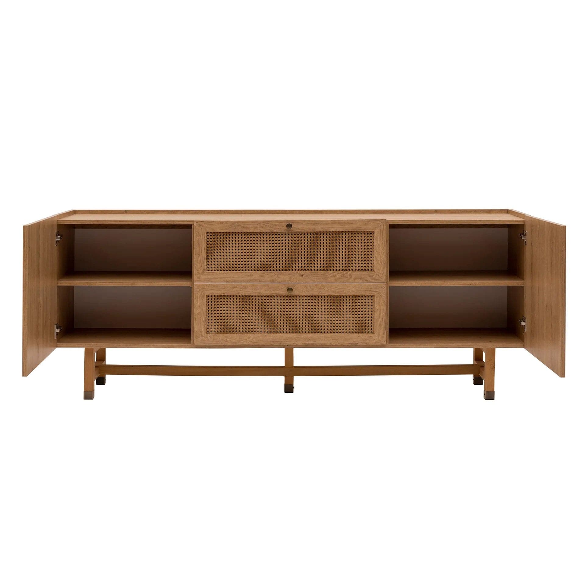 Asir Credenza con 2 cassetti e 2 ante Madison Quercia