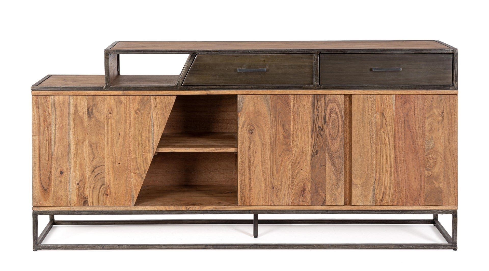 Bizzotto Credenza con 2 cassetti e 3 ante Janak Naturale