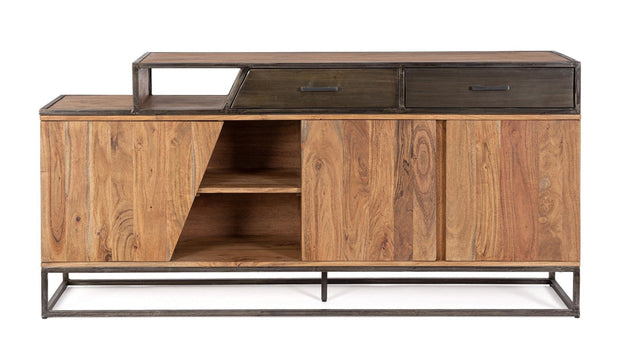 Bizzotto Credenza con 2 cassetti e 3 ante Janak Naturale