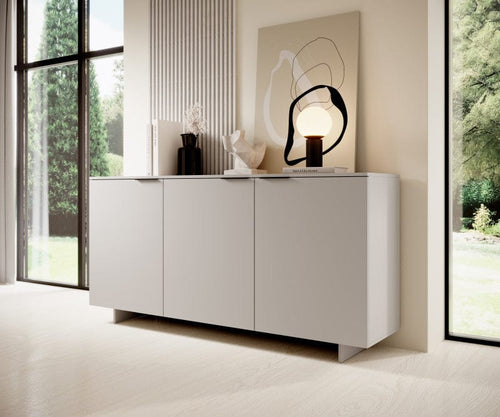 Halmar Credenza con 3 ante Alma Beige