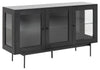 Actona Credenza con 3 ante Angus Nero