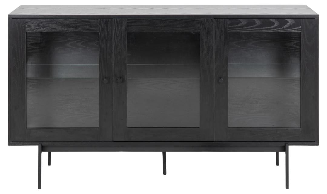 Actona Credenza con 3 ante Angus Nero