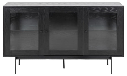 Actona Credenza con 3 ante Angus Nero