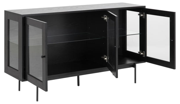 Actona Credenza con 3 ante Angus Nero