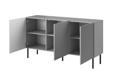 Halmar Credenza con 3 ante Asensio Grigio