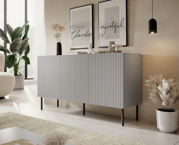 Halmar Credenza con 3 ante Asensio Grigio