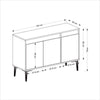 Asir Credenza con 3 ante Asude Noce