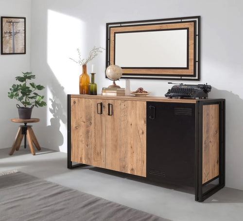 Asir Credenza con 3 ante Cosmo Nora Pino