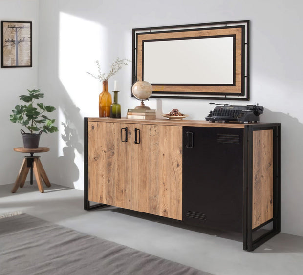 Asir Credenza con 3 ante Cosmo Nora Pino