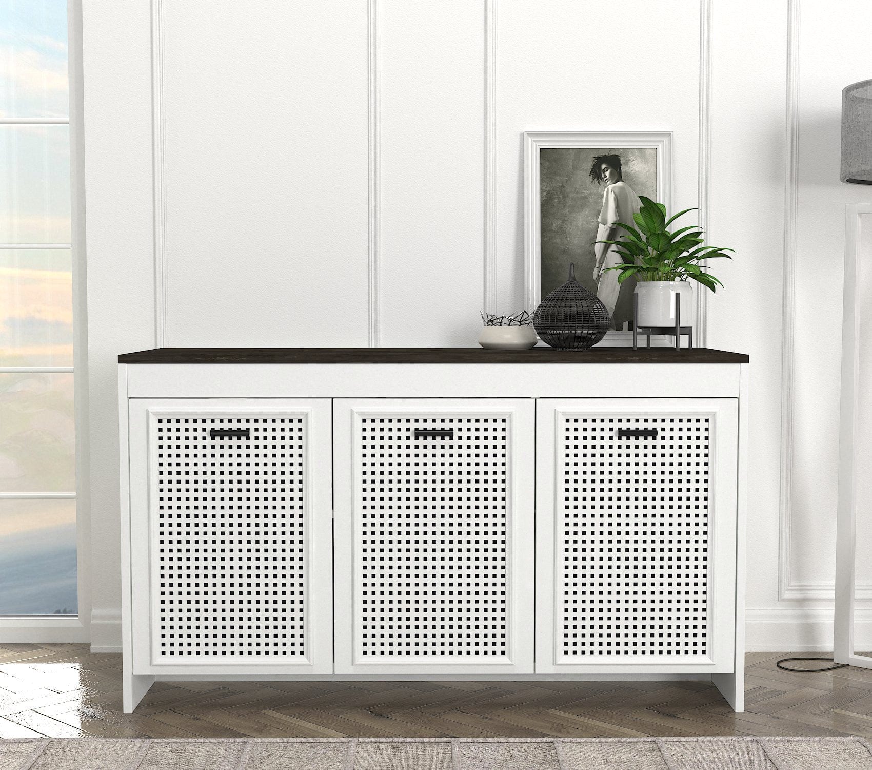 Asir Credenza con 3 ante Done 120 Marrone