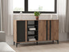 Asir Credenza con 3 ante Dora Naturale