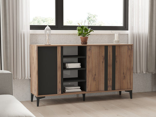 Asir Credenza con 3 ante Dora Naturale