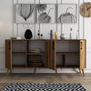 Asir Credenza con 3 ante Exxen Noce