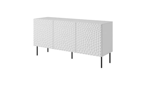 Halmar Credenza con 3 ante Hole Bianco