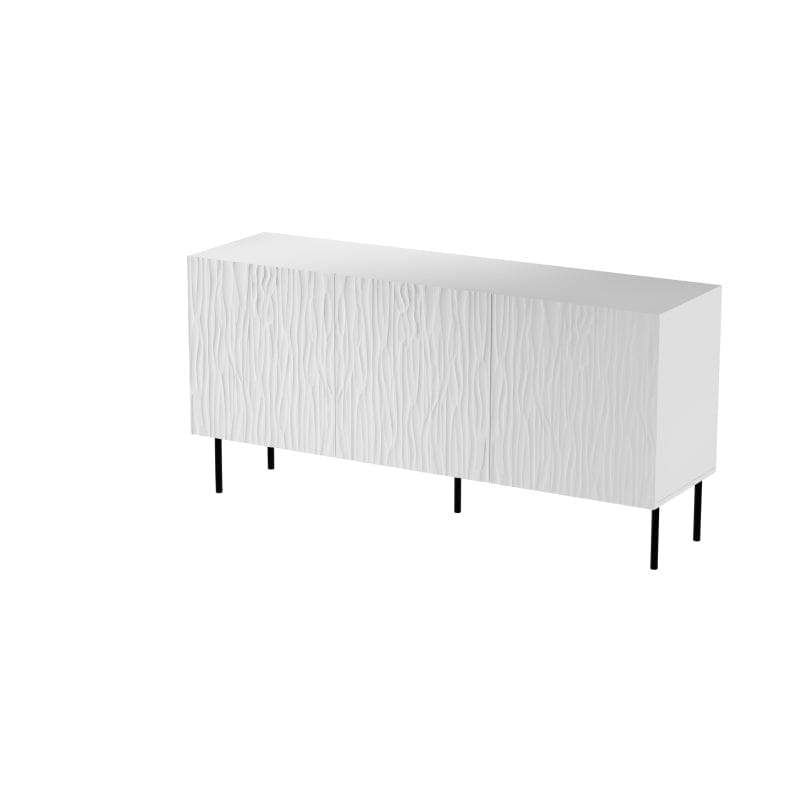 Halmar Credenza con 3 ante Jungle Bianco