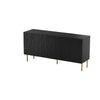 Halmar Credenza con 3 ante Jungle Nero
