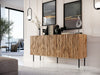 Halmar Credenza con 3 ante Jungle Quercia