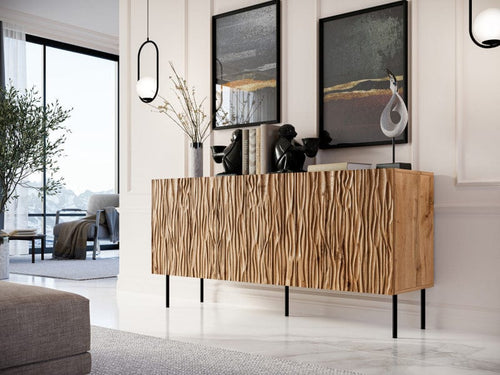 Halmar Credenza con 3 ante Jungle Quercia