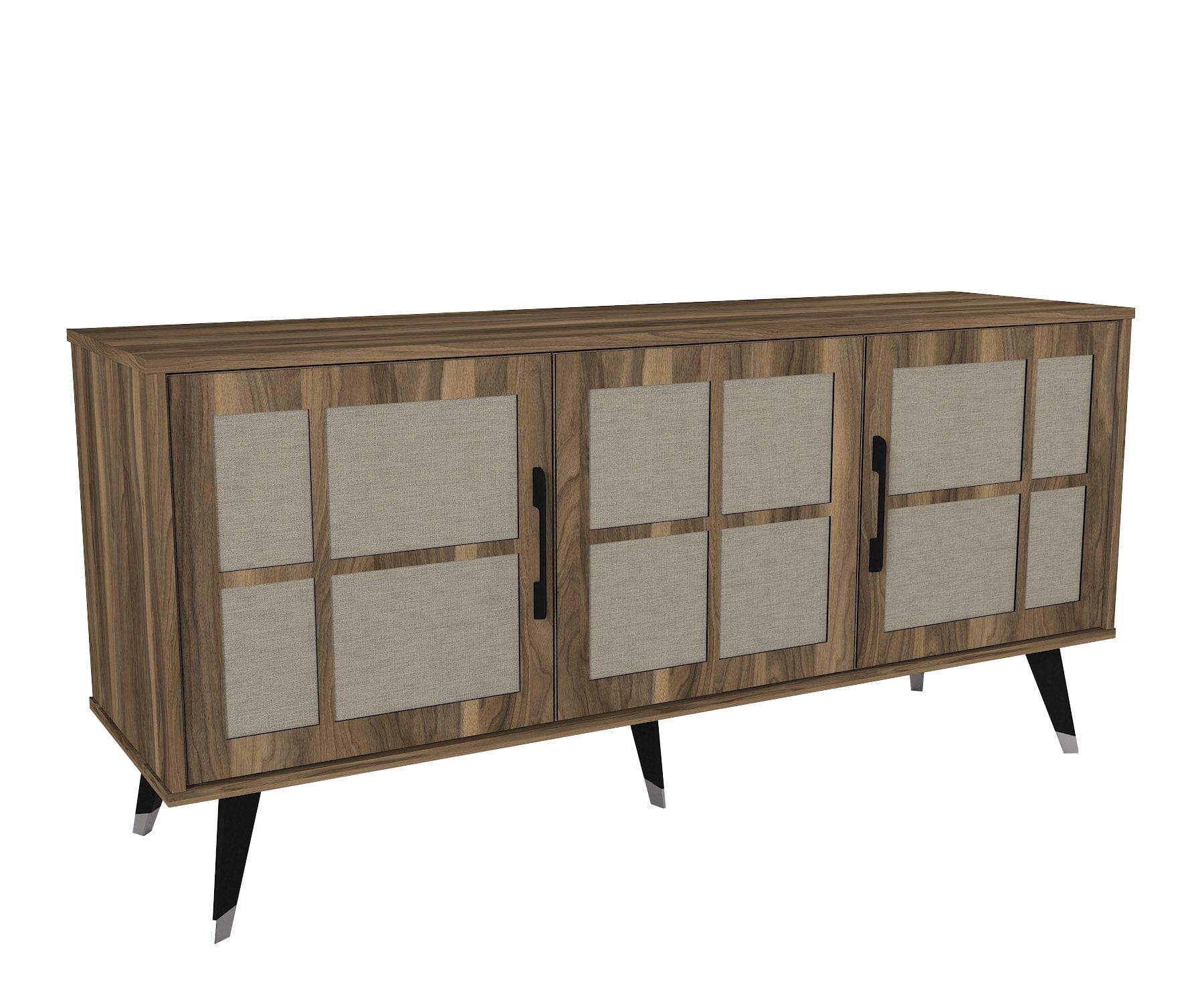 Asir Credenza con 3 ante Logan Noce