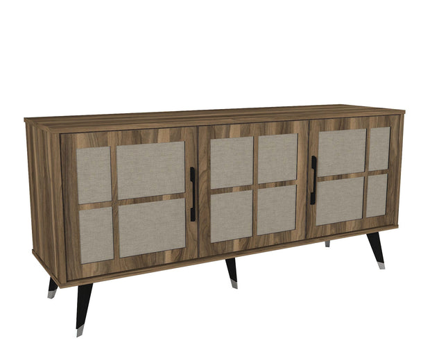 Asir Credenza con 3 ante Logan Noce