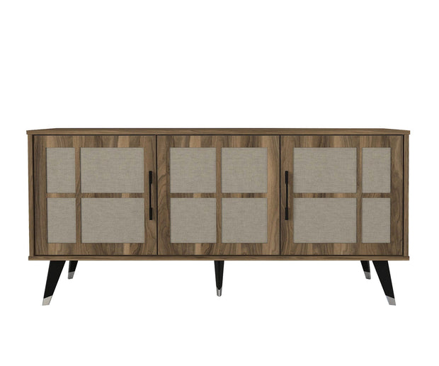 Asir Credenza con 3 ante Logan Noce