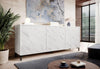 Halmar Credenza con 3 ante Marmo Bianco