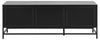 Actona Credenza con 3 ante Newcastle Nero