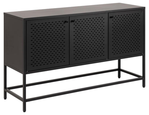 Actona Credenza con 3 ante Newcastle Nero