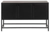 Actona Credenza con 3 ante Newcastle Nero