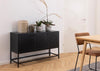 Actona Credenza con 3 ante Newcastle Nero