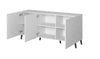 Halmar Credenza con 3 ante Nova Bianco