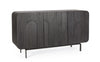 Bizzotto Credenza con 3 ante Orissa Nero
