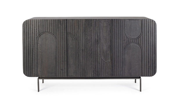 Bizzotto Credenza con 3 ante Orissa Nero